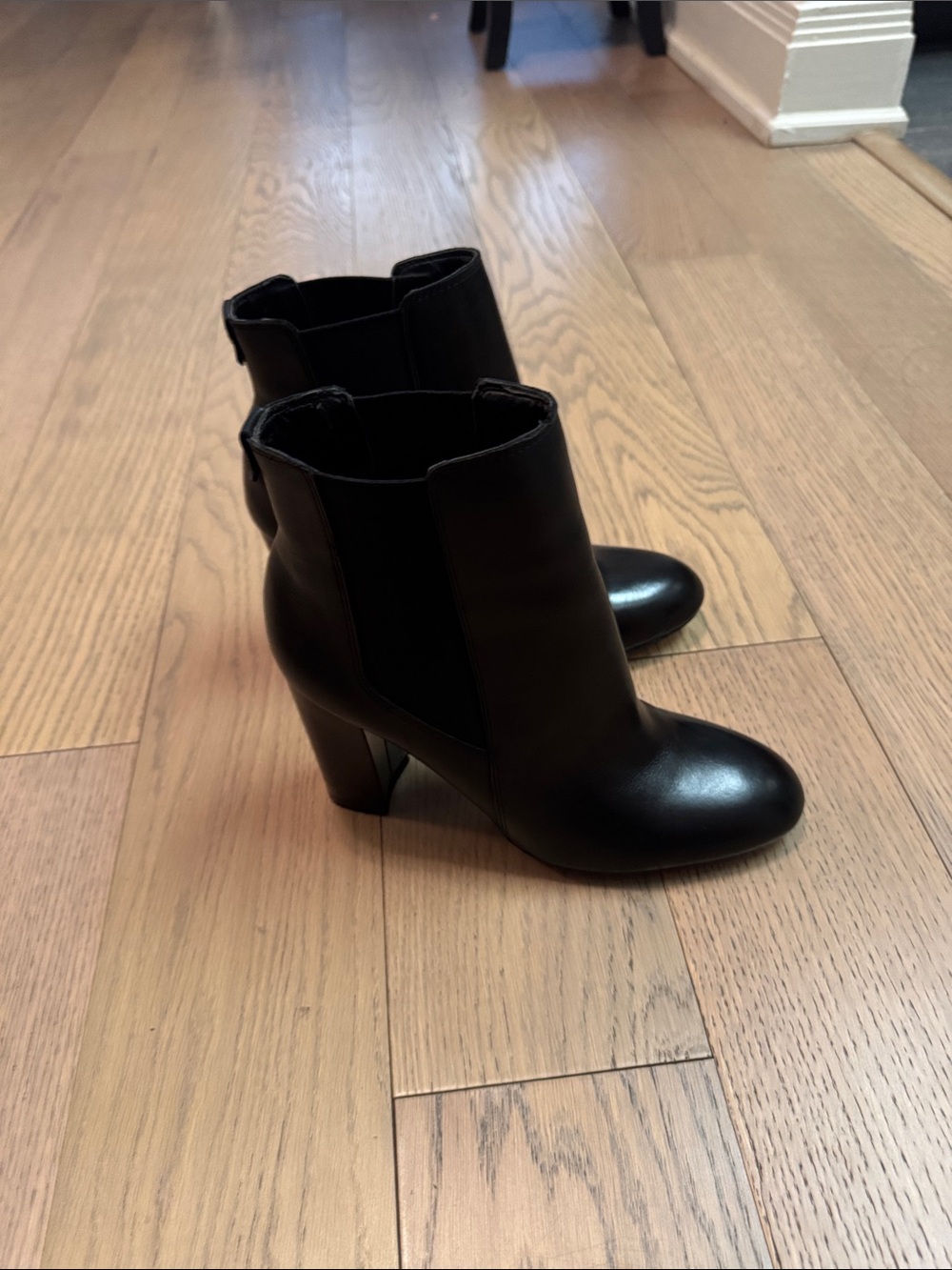 Sam Edelman Black Women's High Heel Ankle Boots - Size 8